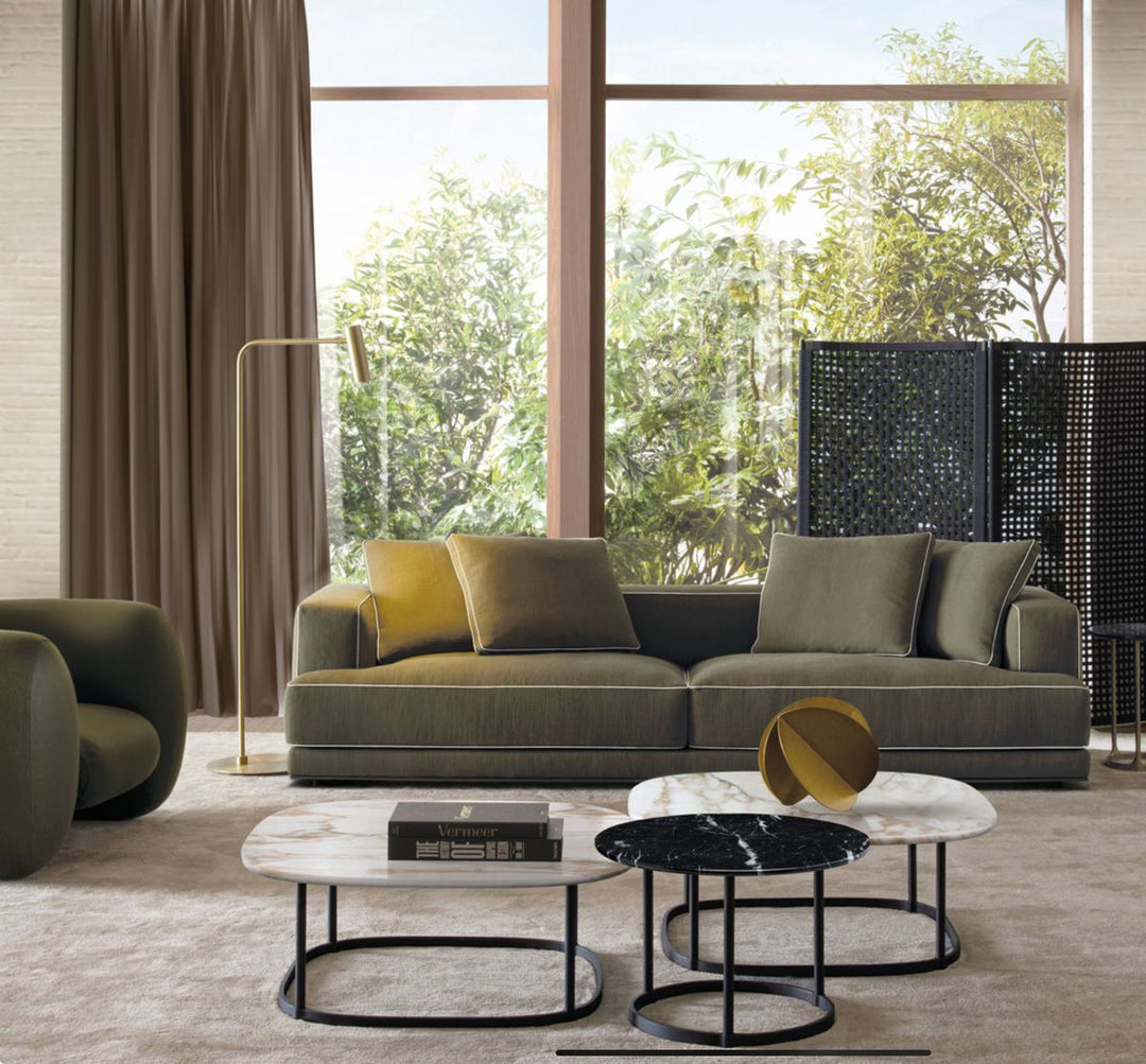 Filetto — Contrast-Piped Luxury Sofa