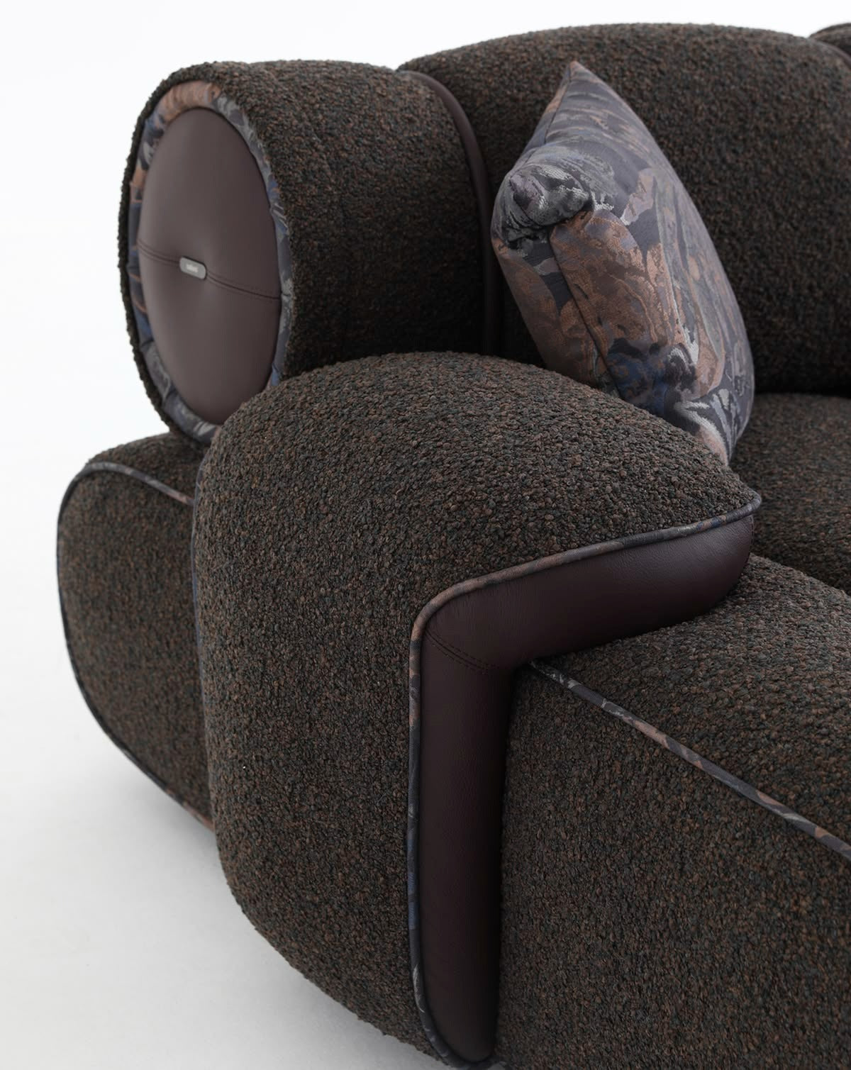 Tambour — modular roll back luxury sofa
