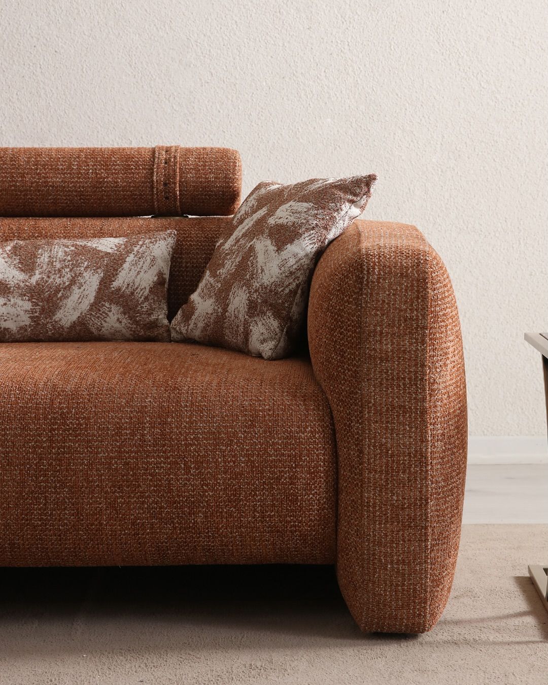 Bardot — Bolster-Headrest Modular Sofa