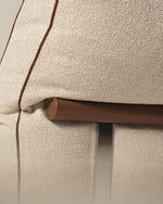 Load image into Gallery viewer, Dorsale — Modular Linen Sofa with Back Rail Detail
