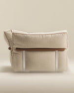 Load image into Gallery viewer, Dorsale — Modular Linen Sofa with Back Rail Detail
