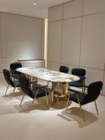 Load image into Gallery viewer, Minosé Aurelia Marble Dining Table
