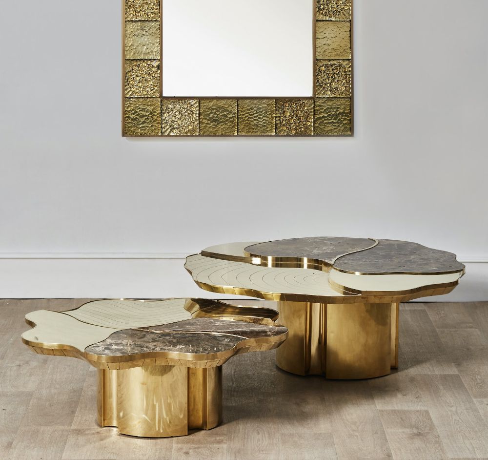 Minosé Aureum Nesting Coffee Table