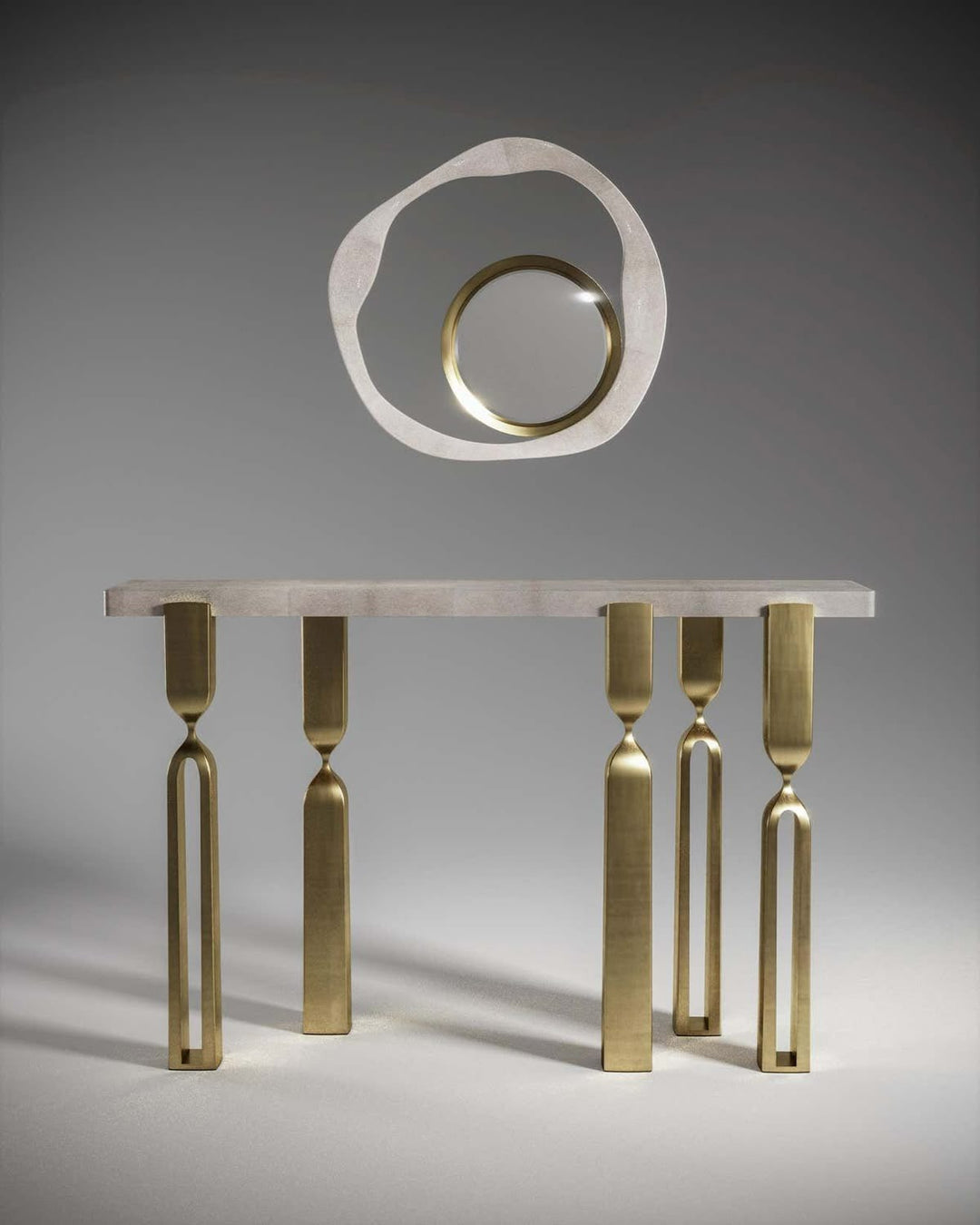 Minosé Hourglass Sculpt Console
