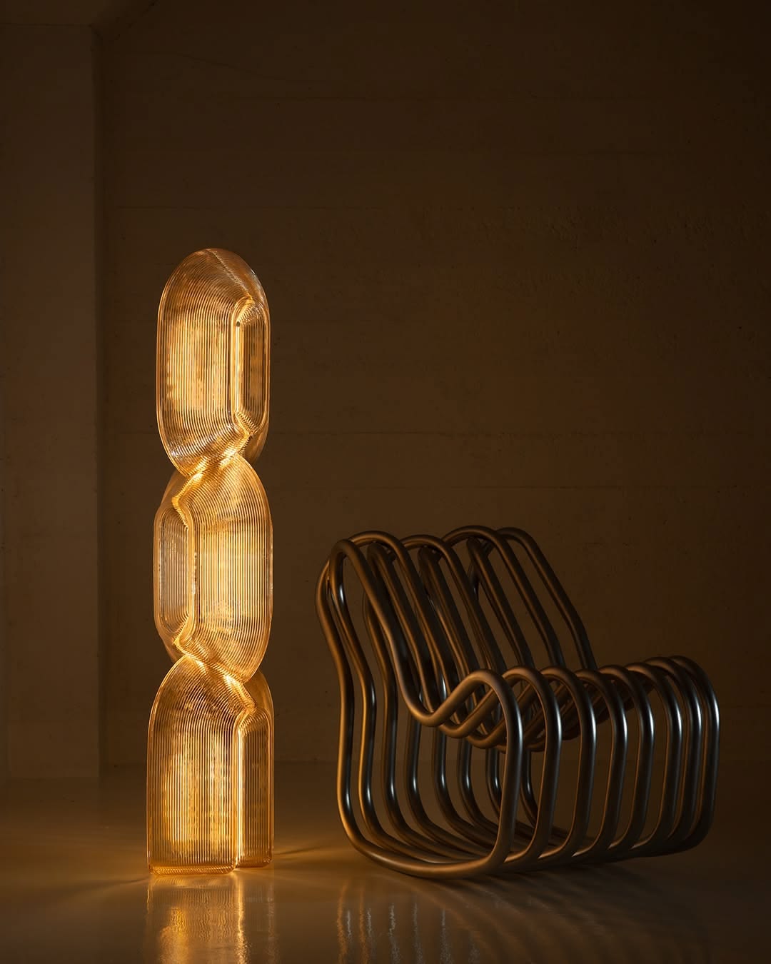 Rigato — sculptural stacking light