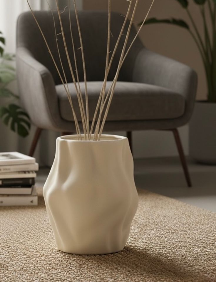Undulant Ceramic Vase