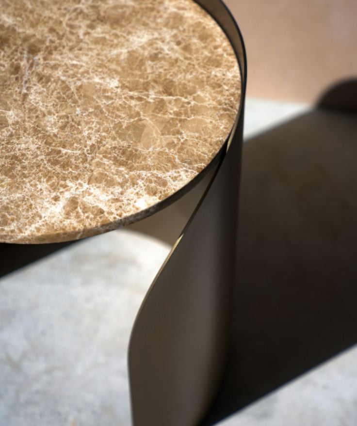 Minosé Arcus Marble Side Table